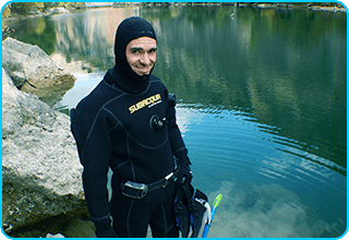 Dry Suit Diver - 