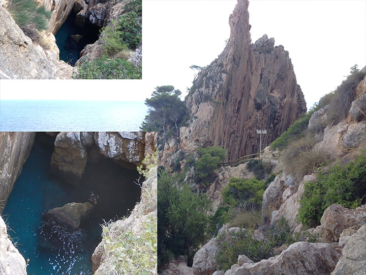 Cenote 3 (falla y laguna  riu blanc)